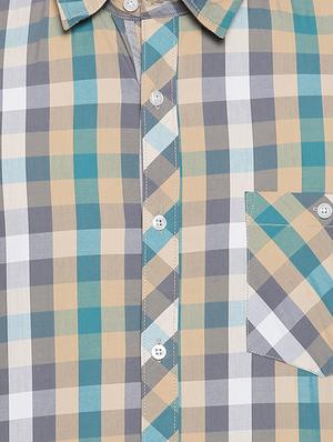 multi cotton casual shirt - 15505395 - Standard Image - 4