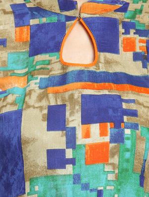 Flared Abstract kurta - 15505417 - Standard Image - 4