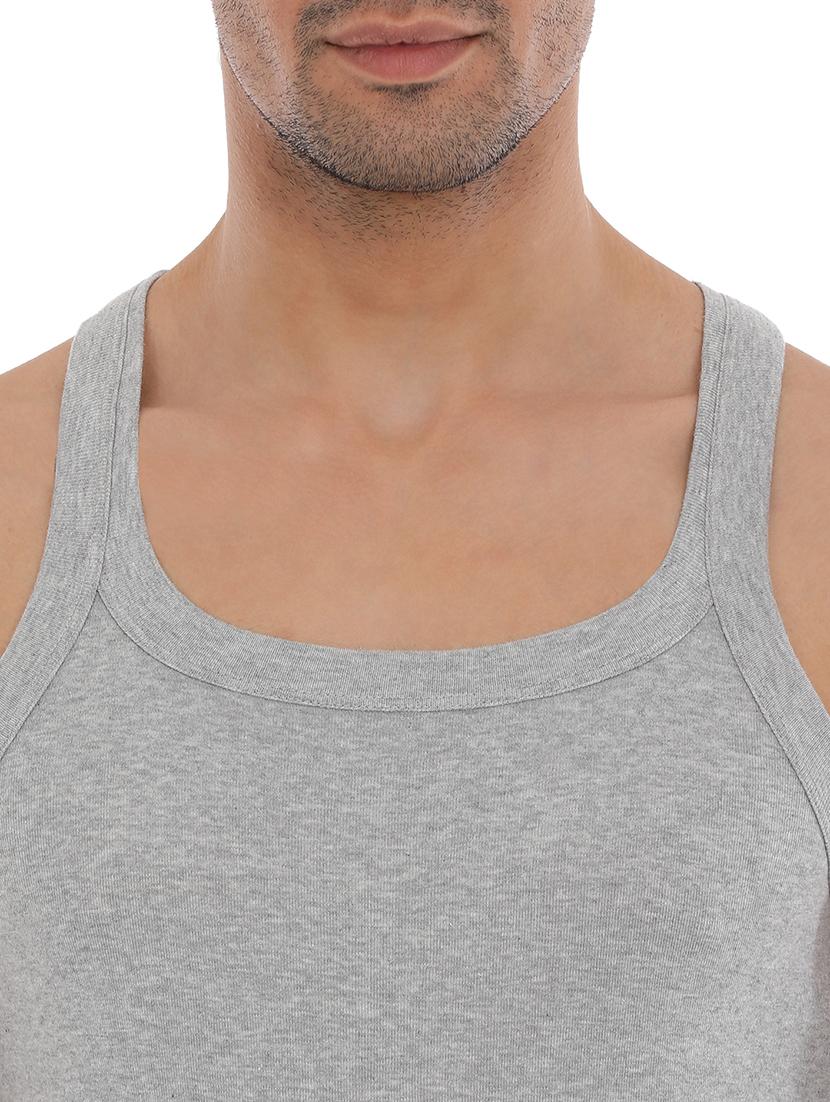 grey cotton vest - 15505547 - Zoom Image - 4