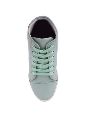 blue lace-up sneakers - 15505697 - Standard Image - 4