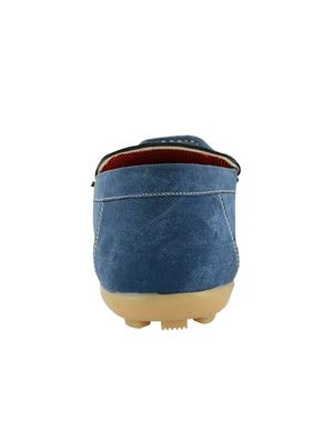 blue denim slip on loafers - 15513195 - Standard Image - 4