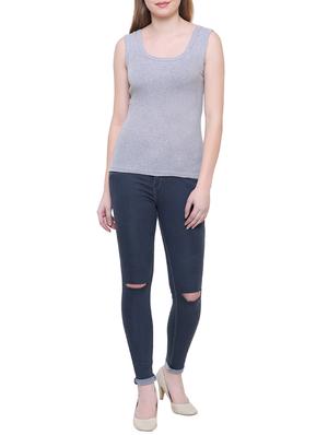 Knee slit skinny jeans - 15513743 - Standard Image - 4