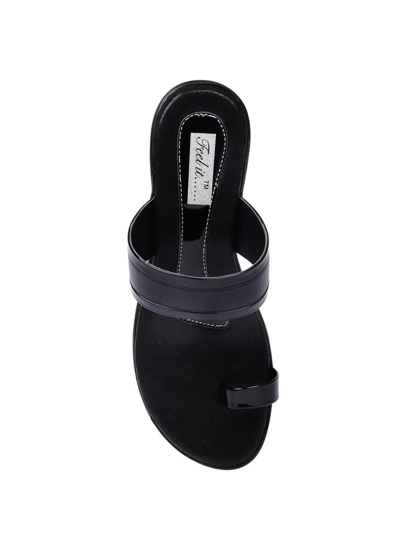 black one toe wedges - 15514795 - Zoom Image - 4