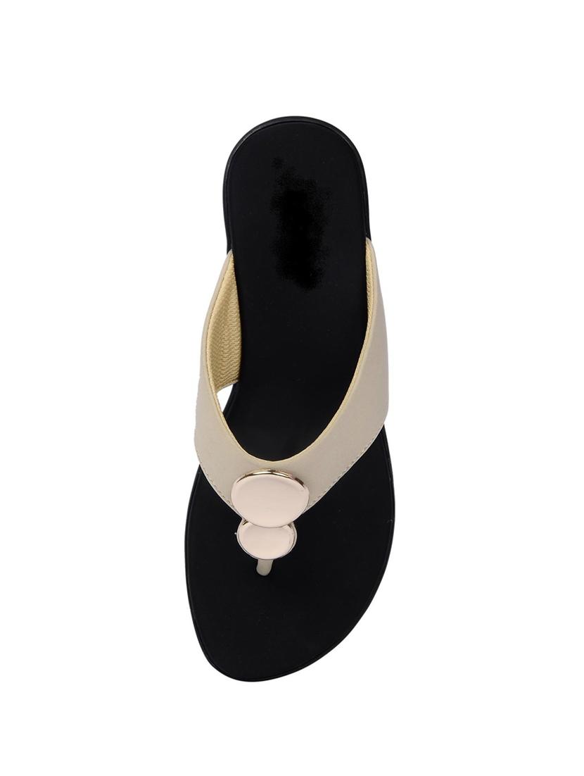 beige toe separator sandals - 15514798 - Zoom Image - 4