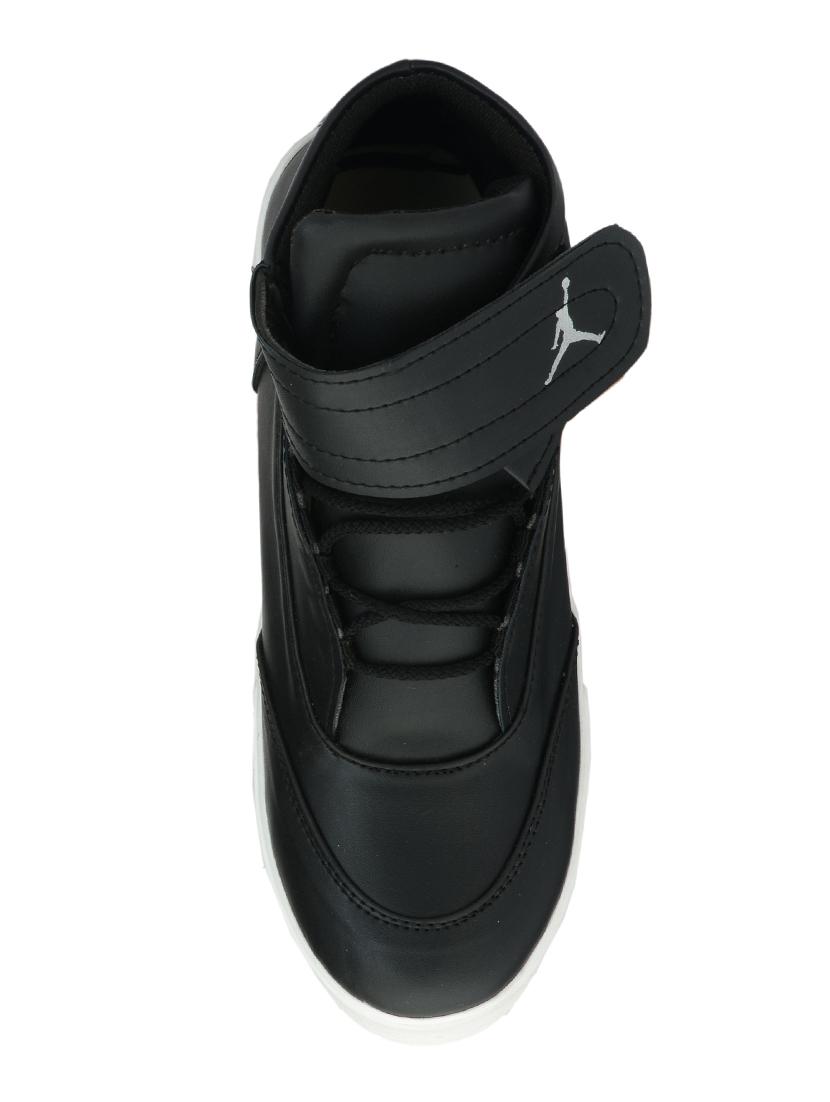 black leatherette lace up sneakers - 15515863 - Zoom Image - 4