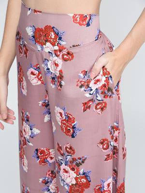 Floral printed flared palazzo - 15517319 - Standard Image - 4