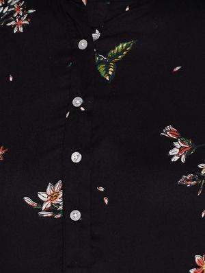 Printed high-low kurta - 15518298 - Standard Image - 4