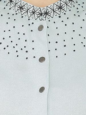 Embellished button up soft shell jacket - 15518673 - Standard Image - 4