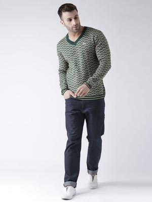 green acrylic pullover - 15519408 - Standard Image - 4
