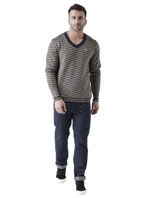 navy blue acrylic pullover - 15519409 - Standard Image - 4