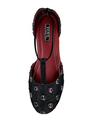 black closed back sandals - 15519520 - Standard Image - 4