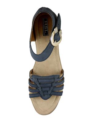 blue closed back sandals - 15519526 - Standard Image - 4