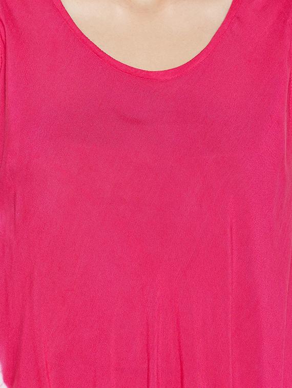 tie and dye print tent dress - 15522360 - Zoom Image - 4