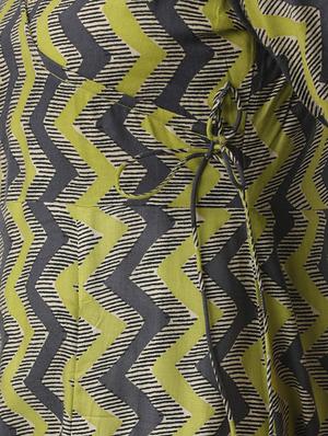 angrakha chevron kurta - 15524660 - Standard Image - 4