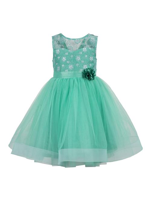 green net frock - 15524786 - Standard Image - 1