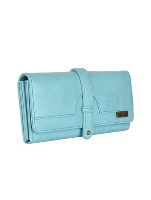 blue leatherette (pu wallet - 15527122 - Standard Image - 4