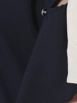Button Strap knot detailed boxy top - 15527435 - Standard Image - 4