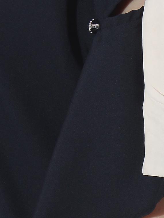 Button Strap knot detailed boxy top - 15527435 - Zoom Image - 4