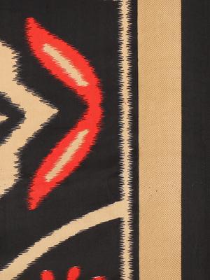 contrast border printed saree with blouse - 15532637 - Standard Image - 4