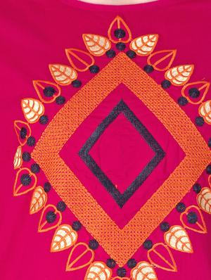 Embroidered straight kurta - 15537408 - Standard Image - 4