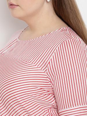 Striped plus top - 15538337 - Standard Image - 4