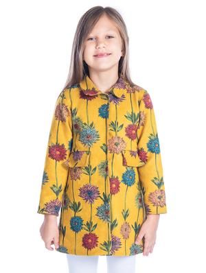 yellow cotton blend jacket - 15542973 - Standard Image - 4