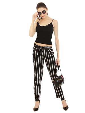paper bag striped trousers - 15545419 - Standard Image - 4