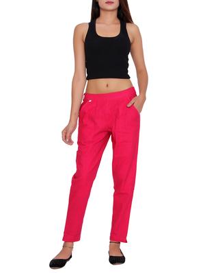 pleated cigarette pants trousers - 15545864 - Standard Image - 4