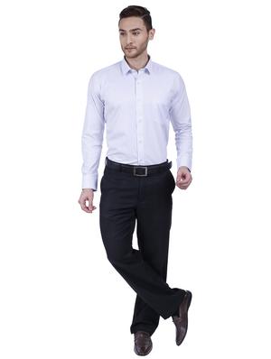 light blue polyester formal shirt - 15546678 - Standard Image - 4