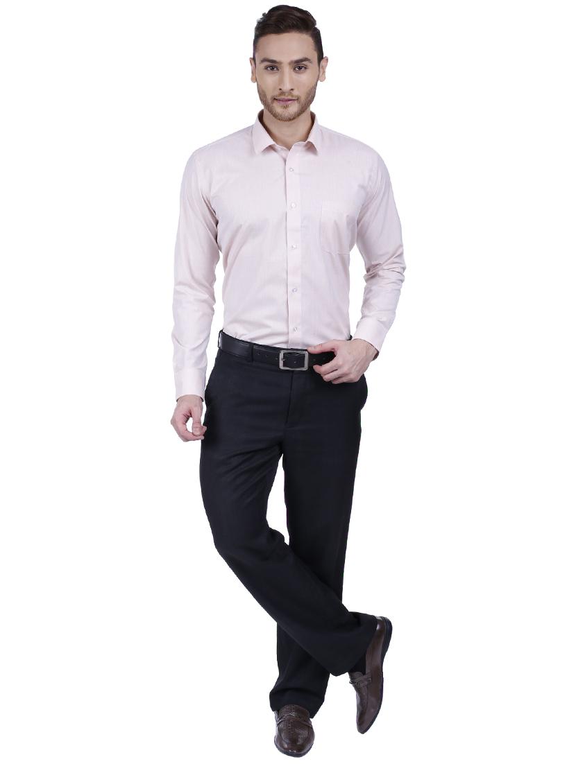pink polyester formal shirt - 15546680 - Zoom Image - 4