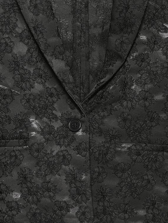 floral single breasted lapel collar blazer - 15558491 - Zoom Image - 4