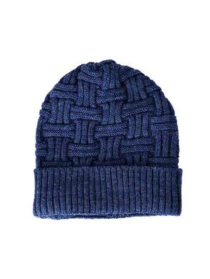blue wool beanie - 15560737 - Standard Image - 4