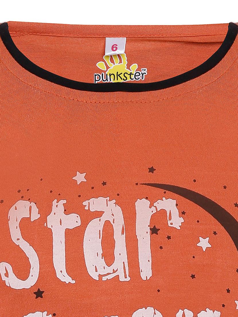 orange cotton pyjama set - 15561373 - Zoom Image - 4