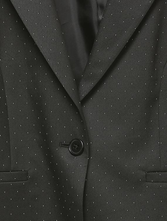 single breasted printed blazer - 15561794 - Zoom Image - 4