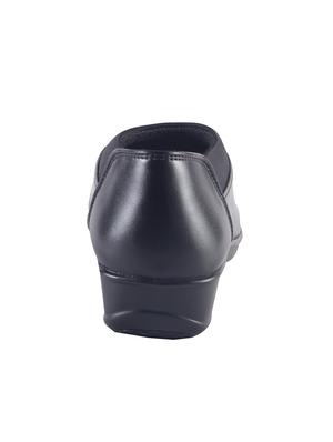 black slip on formal shoes - 15563767 - Standard Image - 4