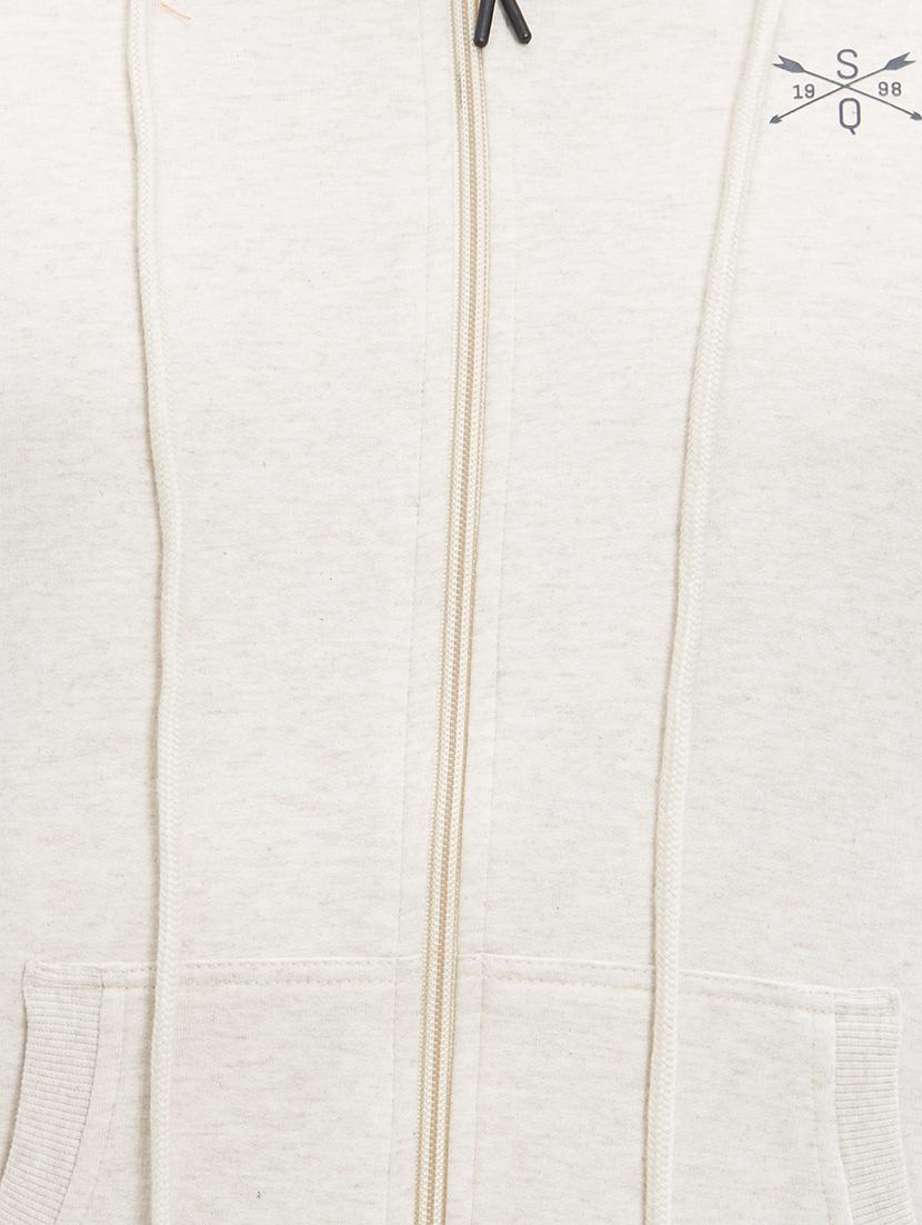 beige cotton sweatshirt - 15563937 - Zoom Image - 4