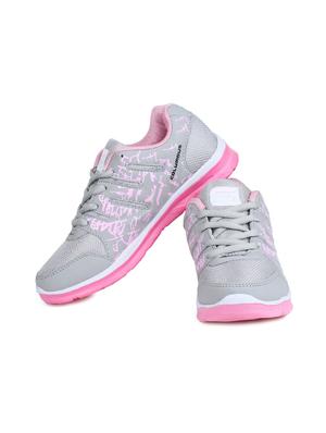 grey lace-up sports shoes - 15564079 - Standard Image - 4