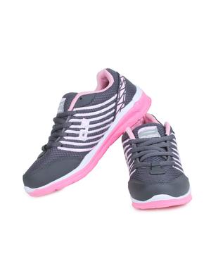 grey lace-up sports shoes - 15564081 - Standard Image - 4
