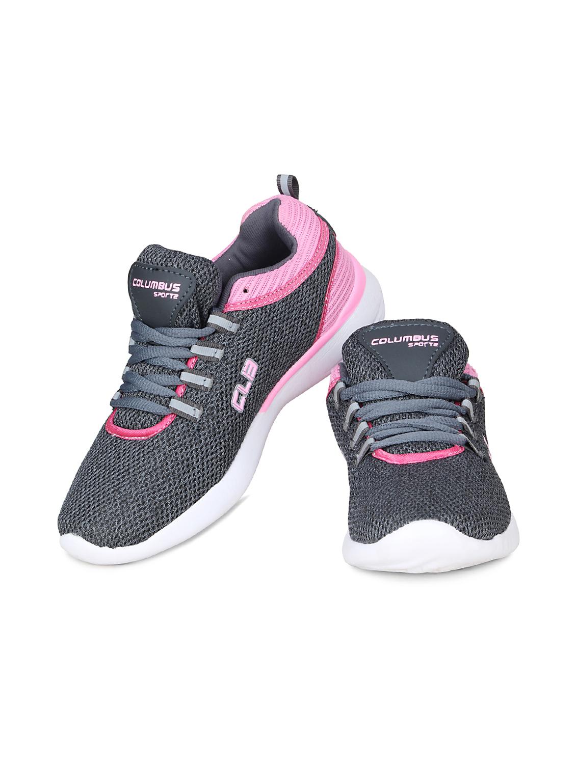 grey lace-up sports shoes - 15564086 - Zoom Image - 4