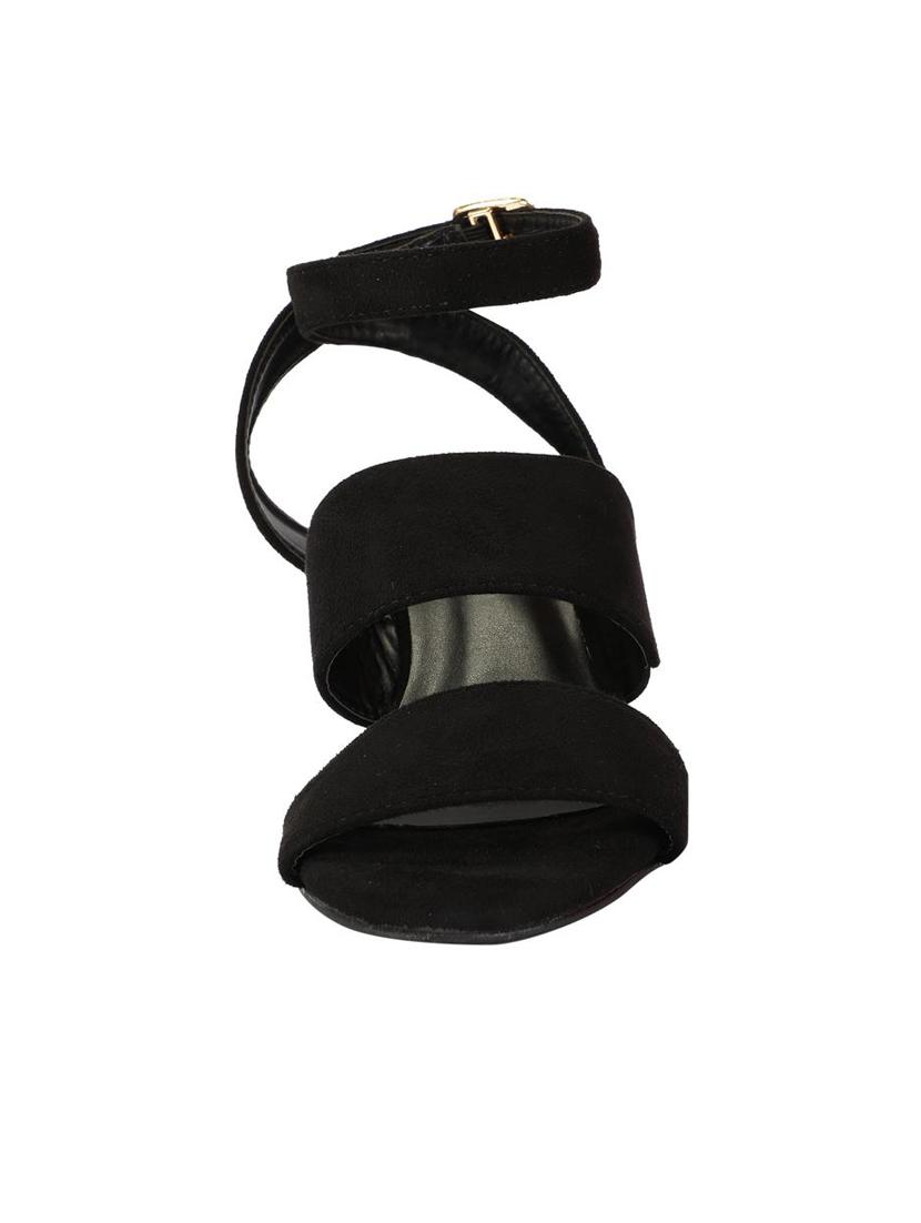 black ankle strap sandals - 15564107 - Zoom Image - 4