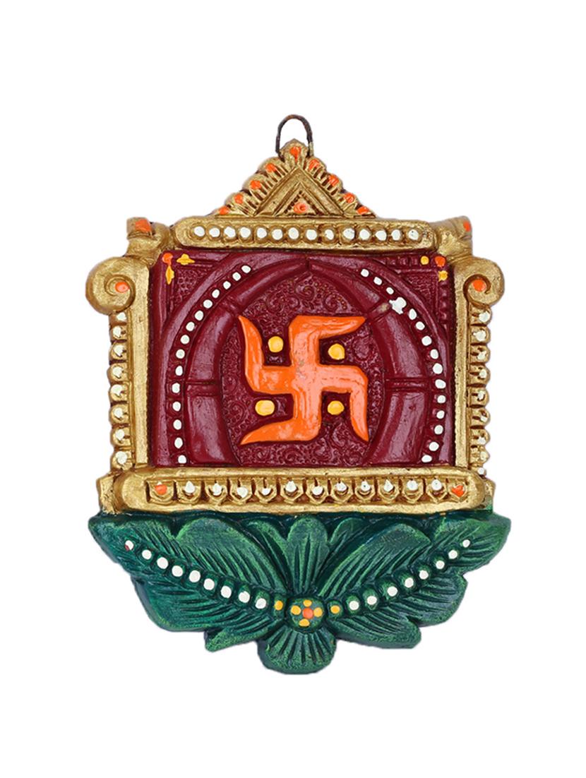 auspicious terracota wall hanging set - 15565867 - Zoom Image - 4