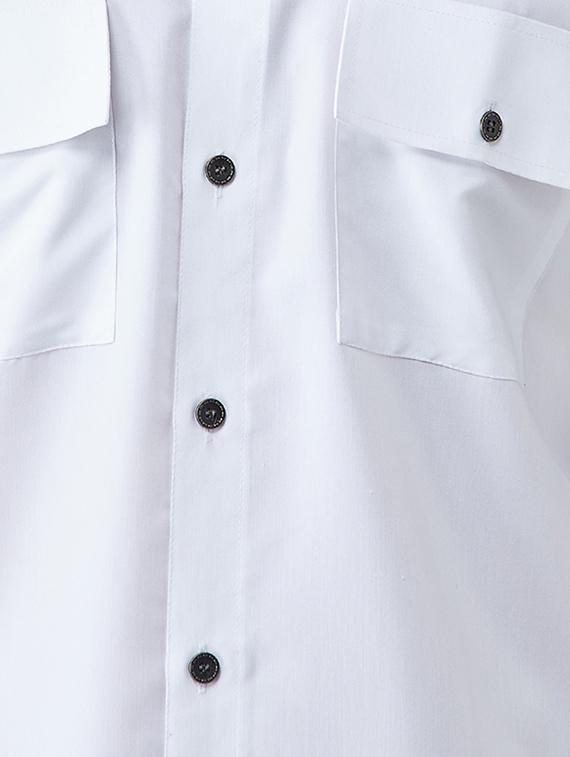 white cotton kurta pyjama set - 15566051 - Zoom Image - 4