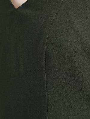 criss cross back detail flared dress - 15569839 - Standard Image - 4