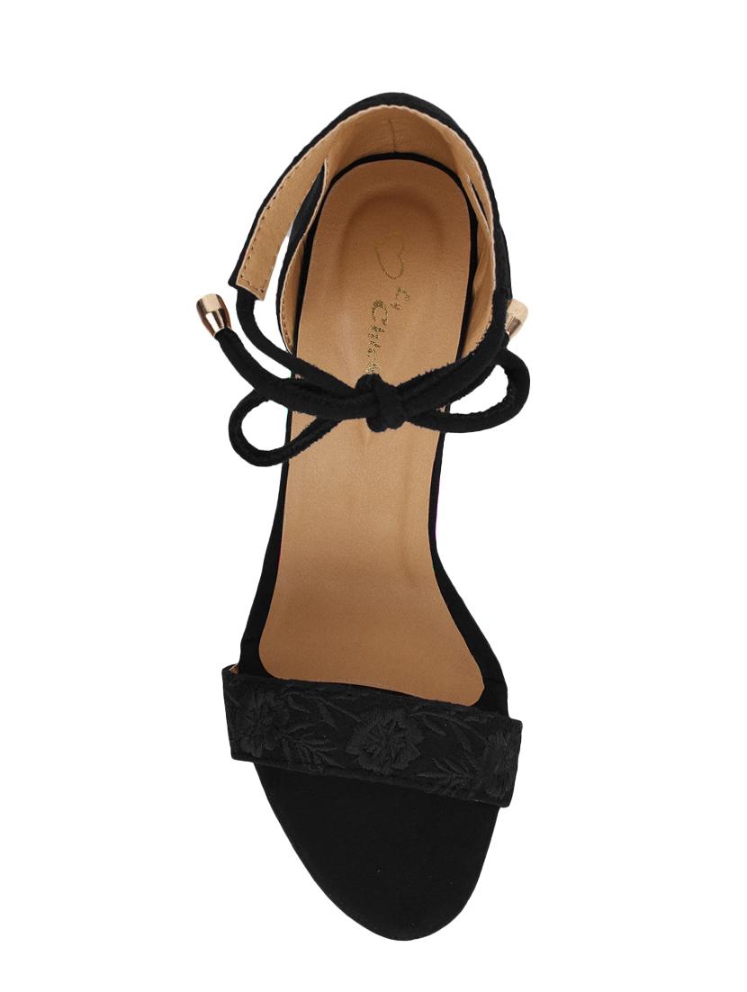 black ankle strap sandals - 15572059 - Zoom Image - 4