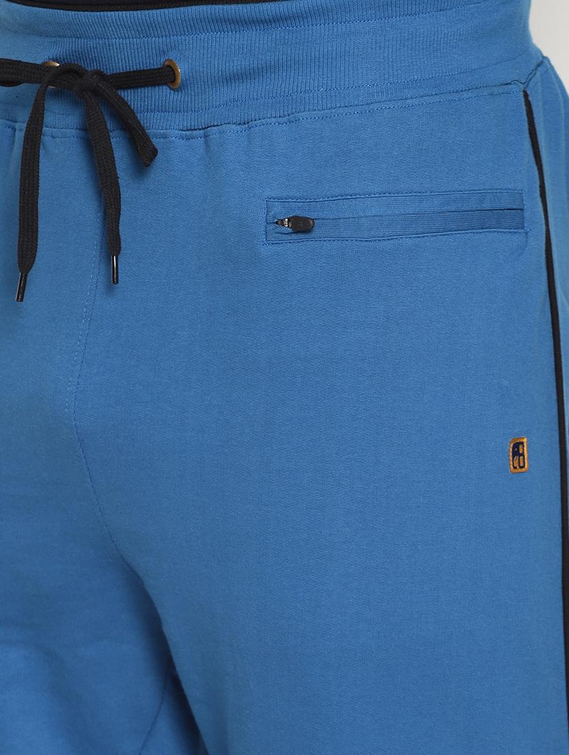 blue cotton joggers - 15573963 - Zoom Image - 4