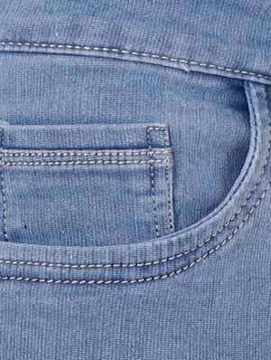 blue cotton ripped jeans - 15574066 - Standard Image - 4