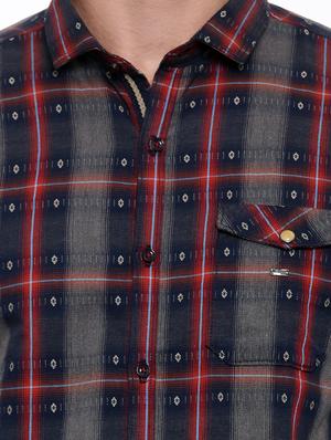 multi colored cotton casual shirt - 15579045 - Standard Image - 4
