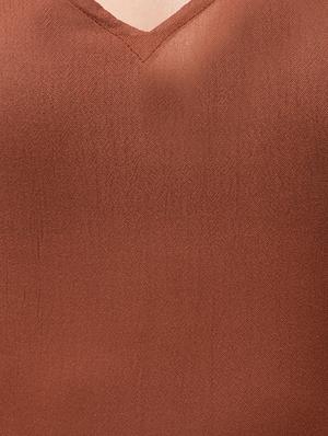 frilled lace detail maxi dress - 15579830 - Standard Image - 4