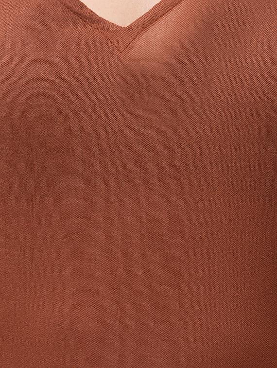 frilled lace detail maxi dress - 15579830 - Zoom Image - 4