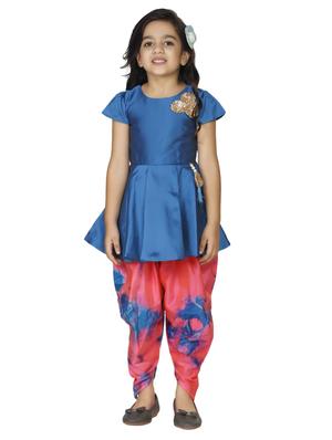 blue silk blend suit set - 15581868 - Standard Image - 4